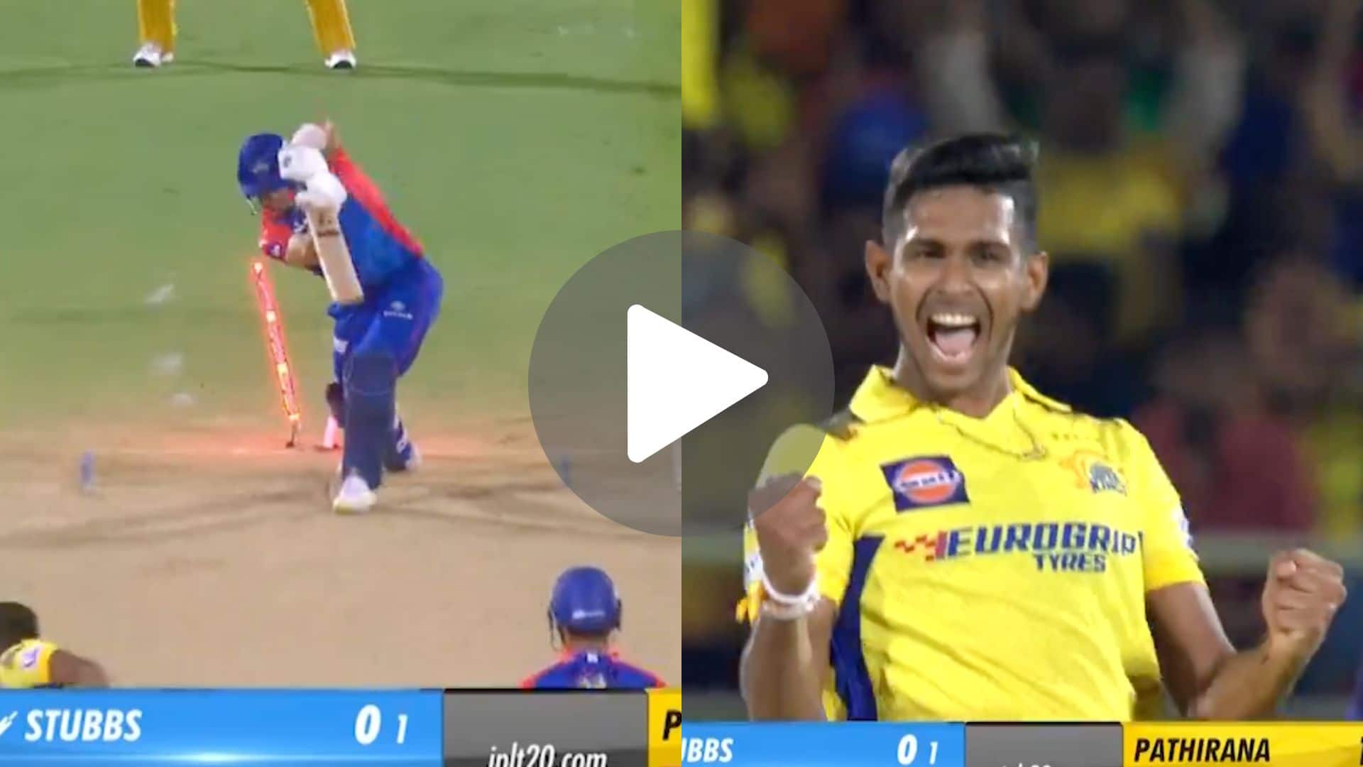 [Watch] Pathirana Turns Malinga, Shatters Stubbs' Off Stump With A Lethal Yorker In IPL 2024